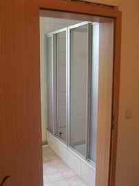 Duschen im Obergeschoss